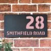 Light Pink "Smithfield" House Sign -House Sign Discount Store house sign light pink ral 3015 2