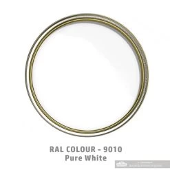 White "Albert" House Sign -House Sign Discount Store house sign pure white ral 9010 bebas neue 3