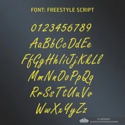 Zinc Yellow "Saville" House Sign -House Sign Discount Store house sign yellow ral 1018 freestyle script 4