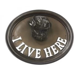 House Sign - Labrador - I Live Here