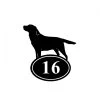 Labrador Iron House Number Sign -House Sign Discount Store labrador iron house number sign 5