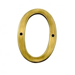 6" Numbers - Heavy Antique Big ’’N’’ Bold -House Sign Discount Store large antique 0