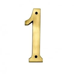 6" Numbers - Heavy Antique Big ’’N’’ Bold -House Sign Discount Store large antique 1