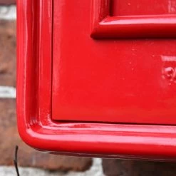 "Original Reproduction" Red Elizabeth Regina Slim Post Box -House Sign Discount Store lb1017 r s 9