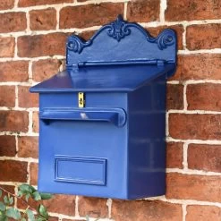 "Azure Sky" Goldhay Secure Post And Parcel Box