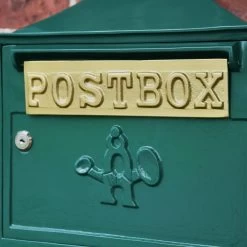 Green "The Suffolk" Post Or Parcel Box 10 Green "The Suffolk" Post Or Parcel Box -House Sign Discount Store lb1024. g 4