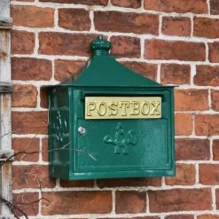Green "The Suffolk" Post Or Parcel Box 15 Green "The Suffolk" Post Or Parcel Box -House Sign Discount Store lb1024. g 7