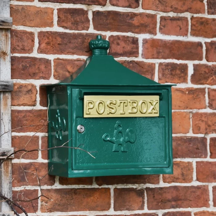 Green "The Suffolk" Post Or Parcel Box 9 Green "The Suffolk" Post Or Parcel Box - Image 7