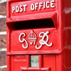 "Redford Keep" Slim King George Post Box 16 "Redford Keep" Slim King George Post Box -House Sign Discount Store lb1027 r s 4