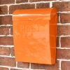 “Sunkissed Sienna” Orange Contemporary Post Box -House Sign Discount Store lb1153 or sunkissed sienna orange contemporary post box