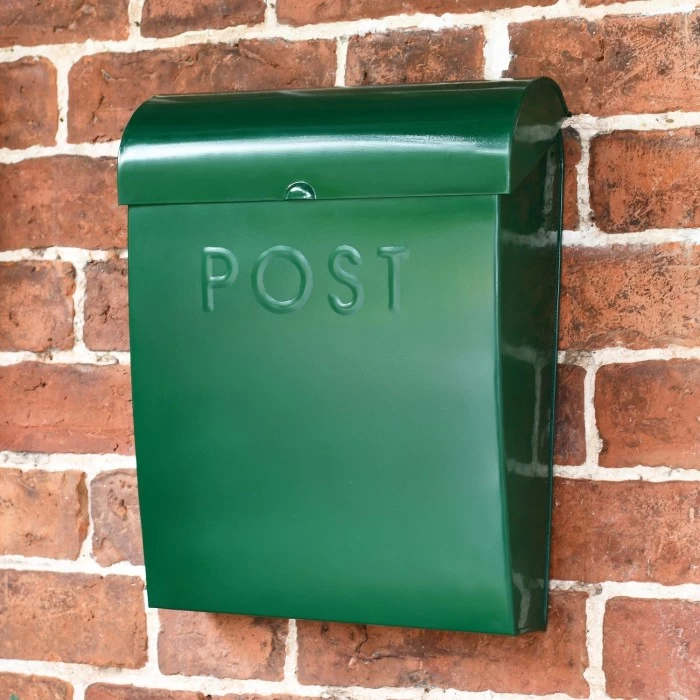 “Vineyard Valleys” Green Contemporary Post Box 3 “Vineyard Valleys” Green Contemporary Post Box