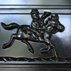 “Midnight" Black Huntington Wall Mounted Post Box 11 “Midnight" Black Huntington Wall Mounted Post Box -House Sign Discount Store lb1163 post box wall mounted close up