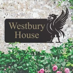 Liver Bird Iron House Name Sign -House Sign Discount Store liver bird house name sign 3