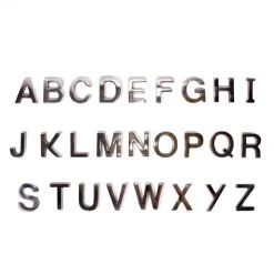 “Big & Chunky” Three Dimensional Letters