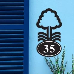 Nottingham Tree Iron House Number Sign 9 Nottingham Tree Iron House Number Sign -House Sign Discount Store nottingham tree iron house number sign 3