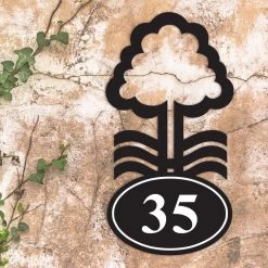 Nottingham Tree Iron House Number Sign 11 Nottingham Tree Iron House Number Sign -House Sign Discount Store nottingham tree iron house number sign 4