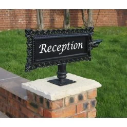 “Millington” Directional Cast Aluminium Sign