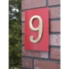 Suspended House Numbers Triple 1 Suspended House Numbers Triple -House Sign Discount Store red acrylic hero 0000049331 2