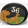 "Magnus" Hand Painted Red Setter House Sign -House Sign Discount Store red setter house number plaque hp2 0000045642