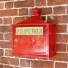 Red "The Suffolk" Post Or Parcel Box 1 Red "The Suffolk" Post Or Parcel Box -House Sign Discount Store red the suffolk post or parcel box