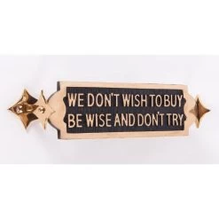 Polished Brass Rotating "Be Aware Of The Dog" Information Sign 7 Polished Brass Rotating "Be Aware Of The Dog" Information Sign -House Sign Discount Store rotating polished brass beware of the dog sign support 3 1