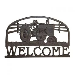 Rustic Tractor Welcome Sign
