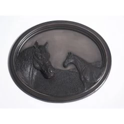 "Sanshire Stallion" Horse Number Sign Bronze -House Sign Discount Store sanshire stallion horse number sign bronze