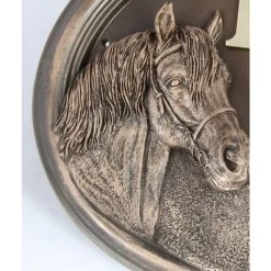 "Sanshire Stallion" Horse Number Sign Bronze -House Sign Discount Store sanshire stallion horse number sign bronze 2