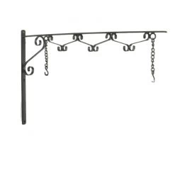 Scroll Effect Hanging House Sign Bracket