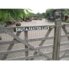 Shut & Fasten Gate Sign -House Sign Discount Store shutandfastengatesign