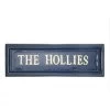 Blue Rectangular House Name Signs -House Sign Discount Store sp030 b