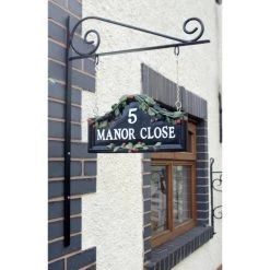 Hand Painted Double Sided Bramble House Name Sign -House Sign Discount Store sp244