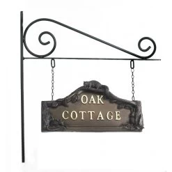 Bronze Woodland Double Sided House Name Sign 5 Bronze Woodland Double Sided House Name Sign -House Sign Discount Store sp256 ds brz