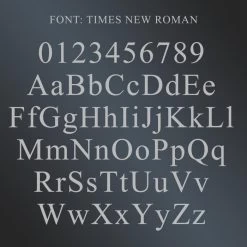 Green & Chrome Arched Number Sign - Vinyl Numbers -House Sign Discount Store sp399 bc vinyl numbers font 3