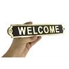Solid Brass "Welcome" Sign -House Sign Discount Store sp531 blk 2