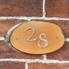 Natural Hard Wood Rustic House Number Sign - 28 -House Sign Discount Store sp797 wood slice house number 28