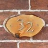 Natural Hard Wood Rustic House Number Sign - 32 -House Sign Discount Store sp801 wood slice house number 32