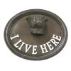 House Sign - Staffordshire Bull Terrier - I Live Here -House Sign Discount Store staffordshirebullterrier 1