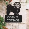 Steel Shih Tzu Dog House Name Sign -House Sign Discount Store steel shih tzu dog house name sign 4