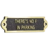 There's No F In Parking -House Sign Discount Store theres no fin parking