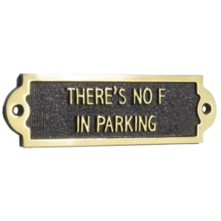 There's No F In Parking