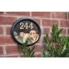 "Tyson" Bulldog House Number Sign Hand Painted -House Sign Discount Store tyson bulldog house number sign hand painted