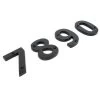 Black Iron House Numerals - 3" -House Sign Discount Store ukan401