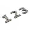 Antique Pewter Numerals - 3" -House Sign Discount Store ukan404 1