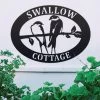 Swallow Iron Oval House Name Sign -House Sign Discount Store ukhno440 oval swallow house sign 6