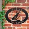 Puffin Iron Oval House Name Sign 2 Puffin Iron Oval House Name Sign -House Sign Discount Store ukhno533 oval puffin house sign 5