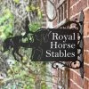 Dressage Horse Iron Bracket House Name Sign -House Sign Discount Store ukhns313 dressage horse bracket house name sign 7 1
