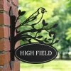 Goldfinch Iron Bracket House Name Sign 1 Goldfinch Iron Bracket House Name Sign -House Sign Discount Store ukhnsbrd0010 goldfinch house sign bcmw 2
