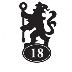 Lion & Staff Iron House Number Sign -House Sign Discount Store ukhnu468 1