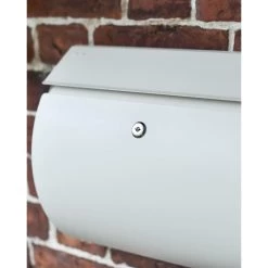 Contemporary "Urban Obsession" Cream Wall Mounted Post Box -House Sign Discount Store urban obsession cream wall mounted post box 2